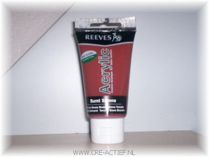 xReeves Acrylverf 8340-520 Burnt Sienna