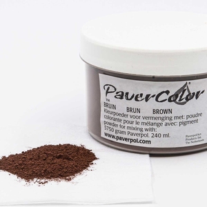 PA012A Pavercolor pigment BRUIN grootverpakking