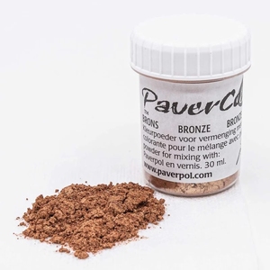 PA027 Pavercolor metallic pigment: BRONS