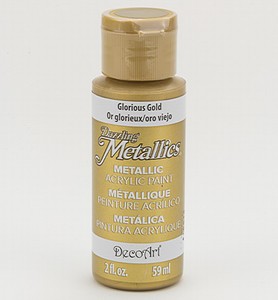 DecoArt Americana DA-071 Dazzling Metallics Glorius Gold