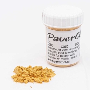 PA028 Pavercolor metallic pigment: GOUD