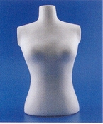 Styropor Torso vrouw 30 cm vol