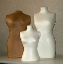 TORSO'S Styropor en Papier mache